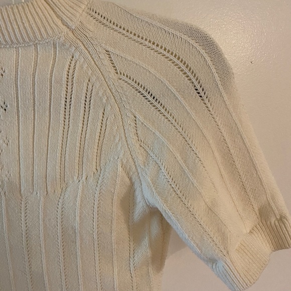 Free People Cropped Sweater Top - Picture 4 of 6